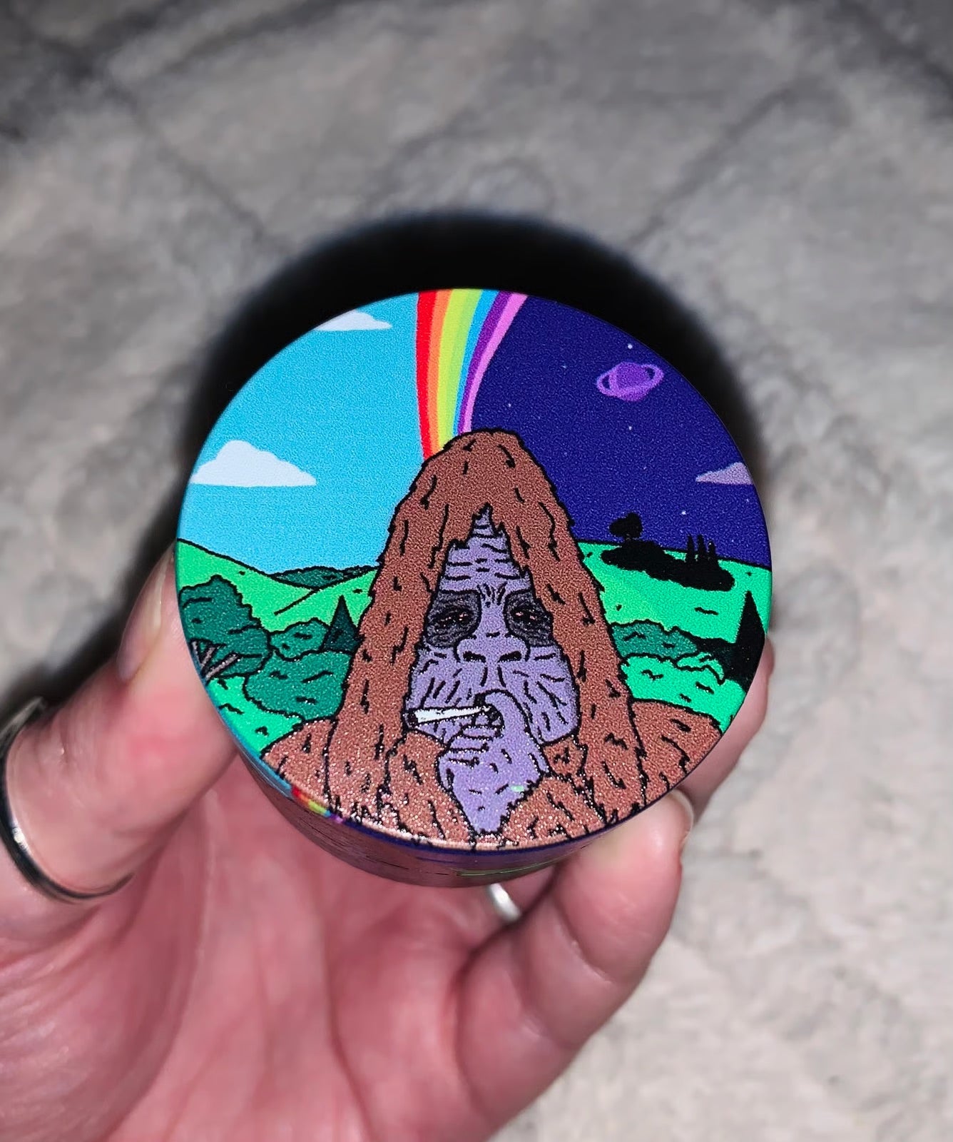 Sassy The Sasquatch Grinder